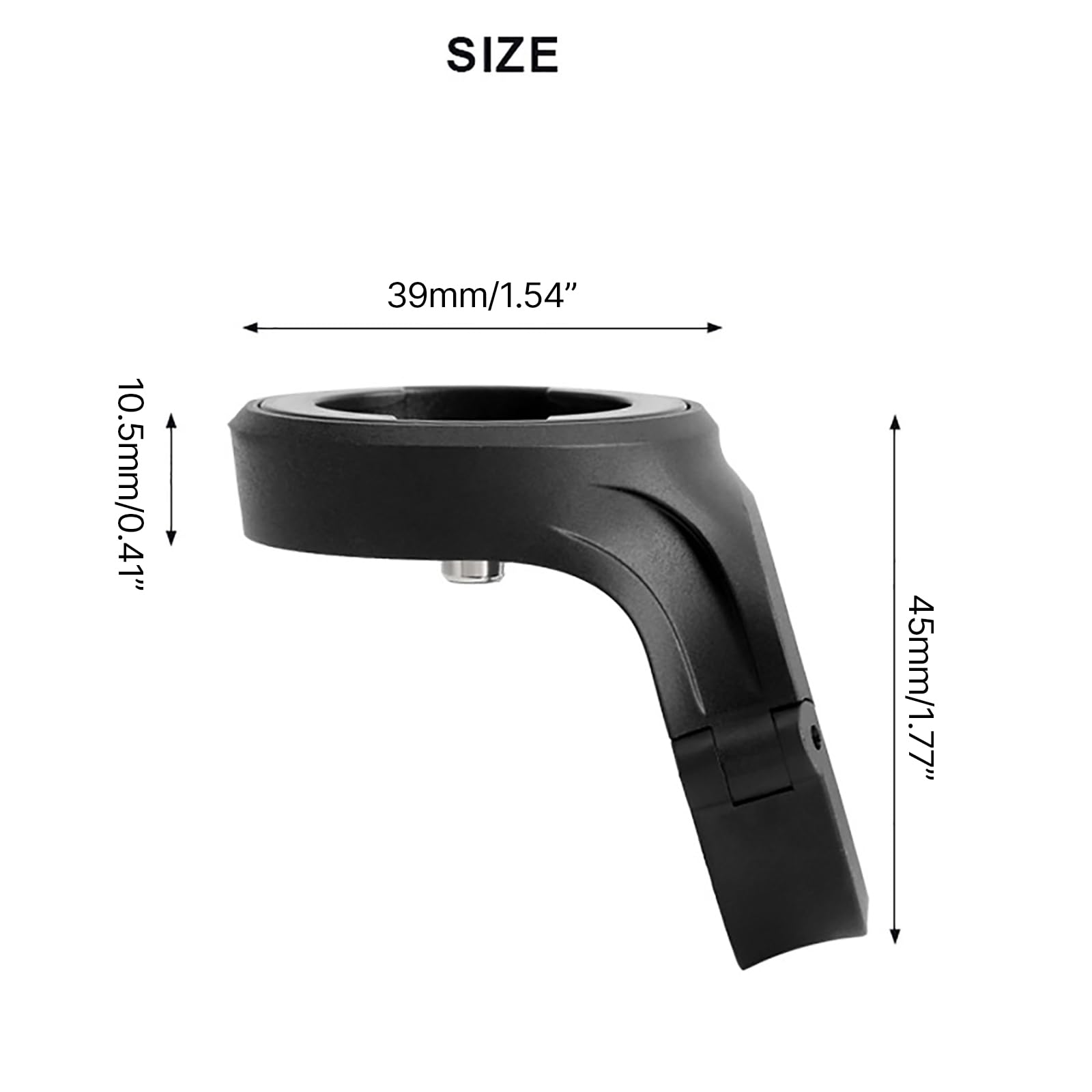 Support De Feu Arrière Pour Vélo - Compatible Feux Bryton, Fixation Sur Tige De Selle (31.6/30.8/27.2 Mm)