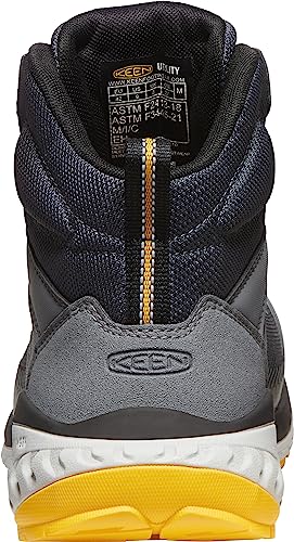 KEEN Utility Men's Arvada Mid Height Composite Toe Breathable Industrial Work Sneakers3