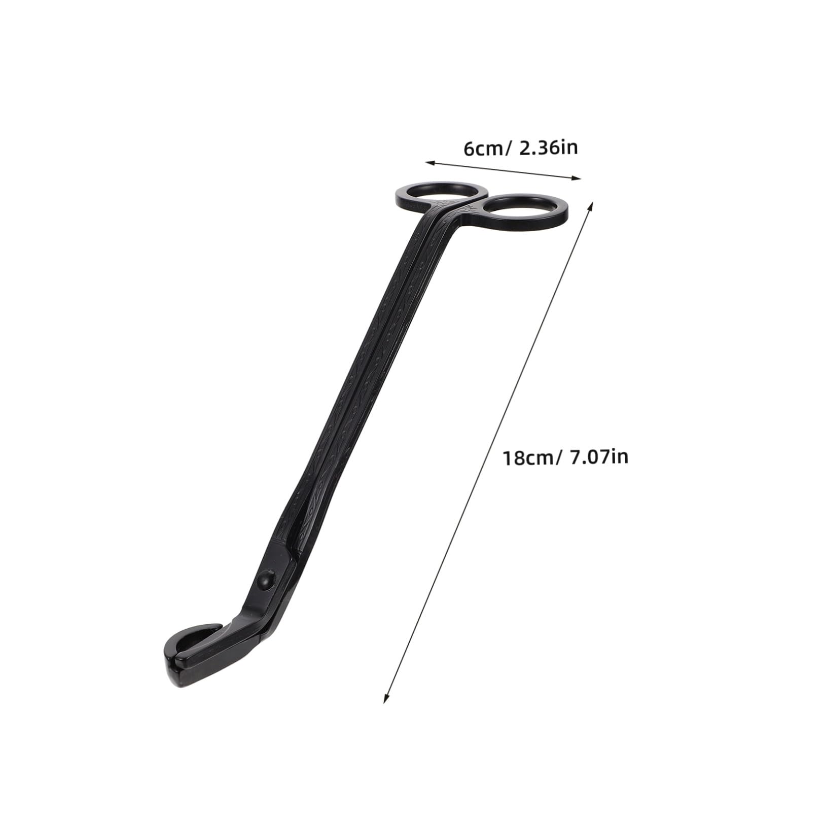 minkissy 5 Pezzi Set da 5 Tronca Stoppini in Acciaio Inossidabile Testa Semisferica, Forbici per Stoppini Facili da Usare, Design Raffinato e Compatto per Manutenzione Candele in Casa e