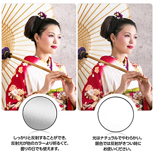 ZELDNER レフ板 60cm 丸型リバーシブル