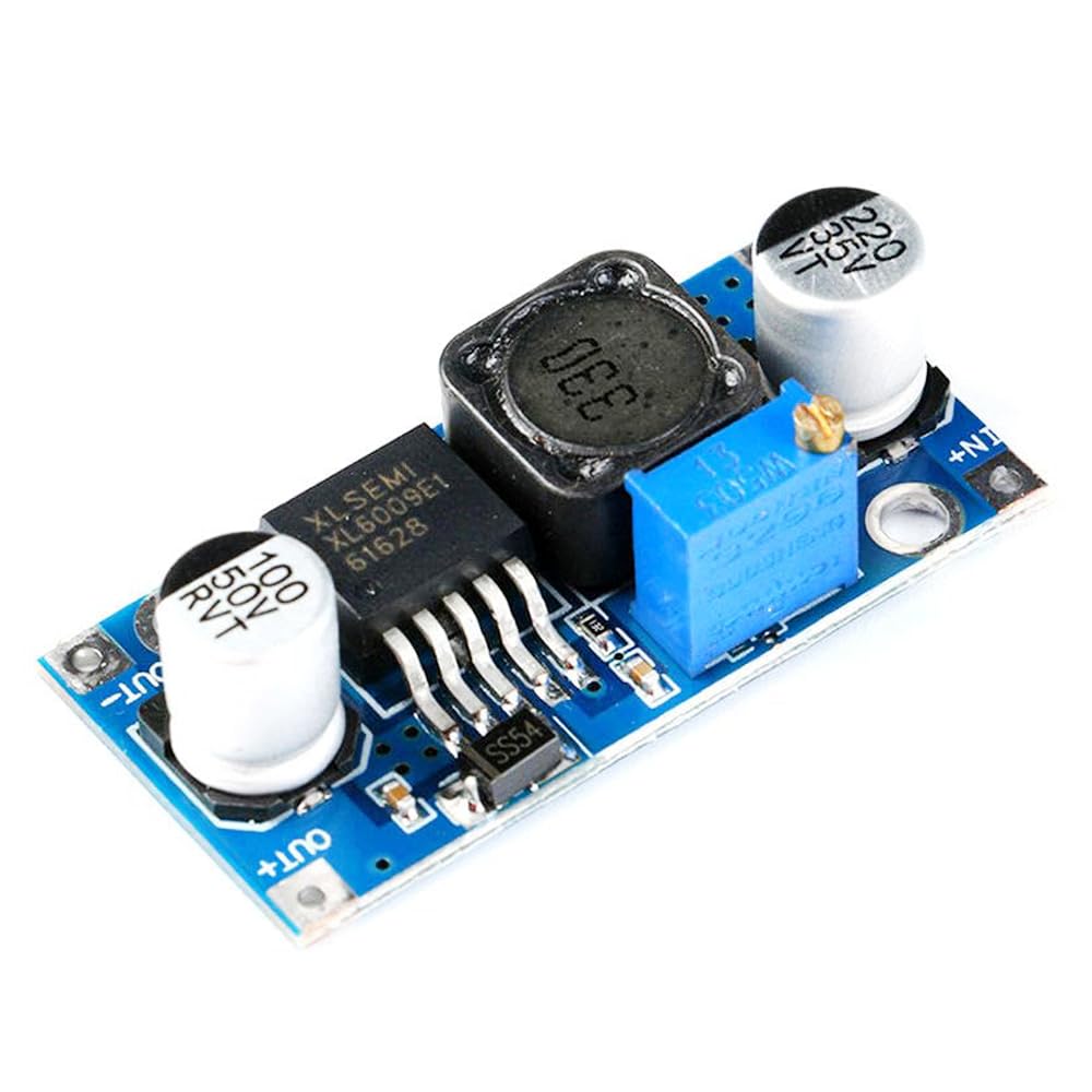 Hexonix XL6009 DC-DC Step-Up Module | Adjustable Booster Power Supply Module for Voltage Boosting Applications-image-4