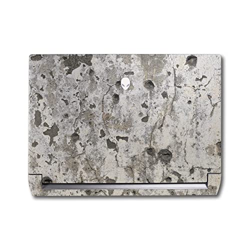 Image of MightySkins Skin Compatible with Alienware M17 R5 (2022) Full Wrap Kit - Blasted Concrete | Protective, Durable, and Unique Vinyl Decal wrap Cover | Easy to Apply & Change Styles | Made in The USA