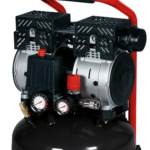 Einhell TE-AC 24 Silent Air Compressor | 24L, 750W, 240V, 8 Bar, 116 PSI, Oil-Free Service-Free Motor, Pressure Reducer, Safety Valve | Small Air Compressor For Workshops With 3 Year Warranty 4 Einhell TE-AC 24 Silent Air Compressor | 24L, 750W, 240V, 8 Bar, 116 PSI, Oil-Free Service-Free Motor, Pressure Reducer, Safety Valve | Small Air Compressor For Workshops With 3 Year Warranty - Image 4