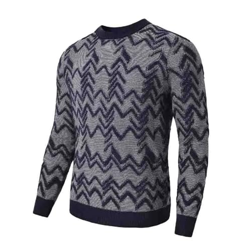 Men's Cable Knit Pullover Sweater Winter Crewneck Jumper Classic Casual Style Long Sleeve Slim Fit Knitwear Top3