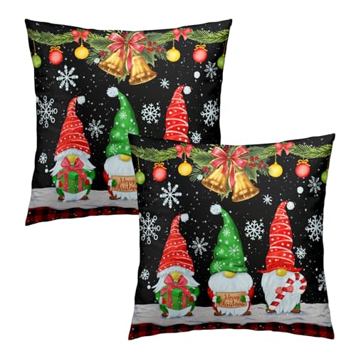 Merry-Christmas-Throw-Pillow-Covers-Set-of-2-Black-Gnomes-Pillowcases-18×18-Inch-Holiday-Decorative-Throw-Cushion-Case-for-Home-Sofa-Couch Merry Christmas Throw Pillow Covers Set of 2 Black Gnomes Pillowcases 18×18 Inch Holiday Decorative Throw Cushion Case for Home Sofa Couch