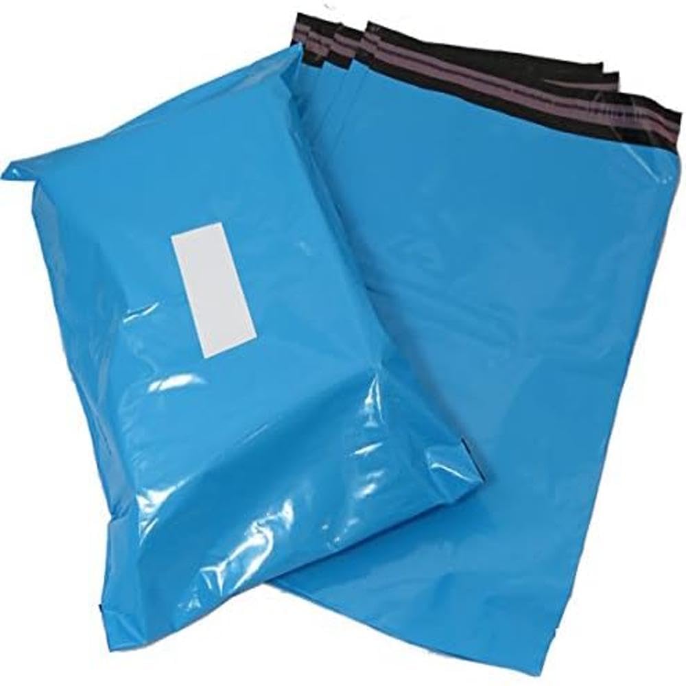 Triplast 17 x 21-Inch Plastic Mailing Postal Bag - Baby Blue (Pack of 200)