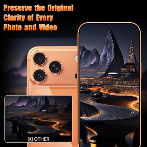 Lot protection iPhone 17 Pro Max 2 verres arrière et 2 films objectif ultra HD sans bulles