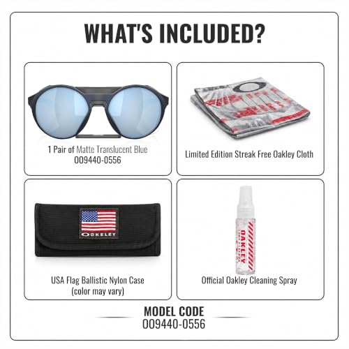 Image of Oakley CLIFDEN OO9440 Round Shape Sunglasses With Official Eyewear Kit