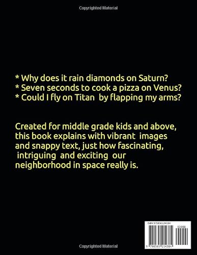 The Solar System Book For Kids Aged 10 To 110: An Exciting Tour Of The Planets For Middle-Graders, Teachers And Parents #TOP1