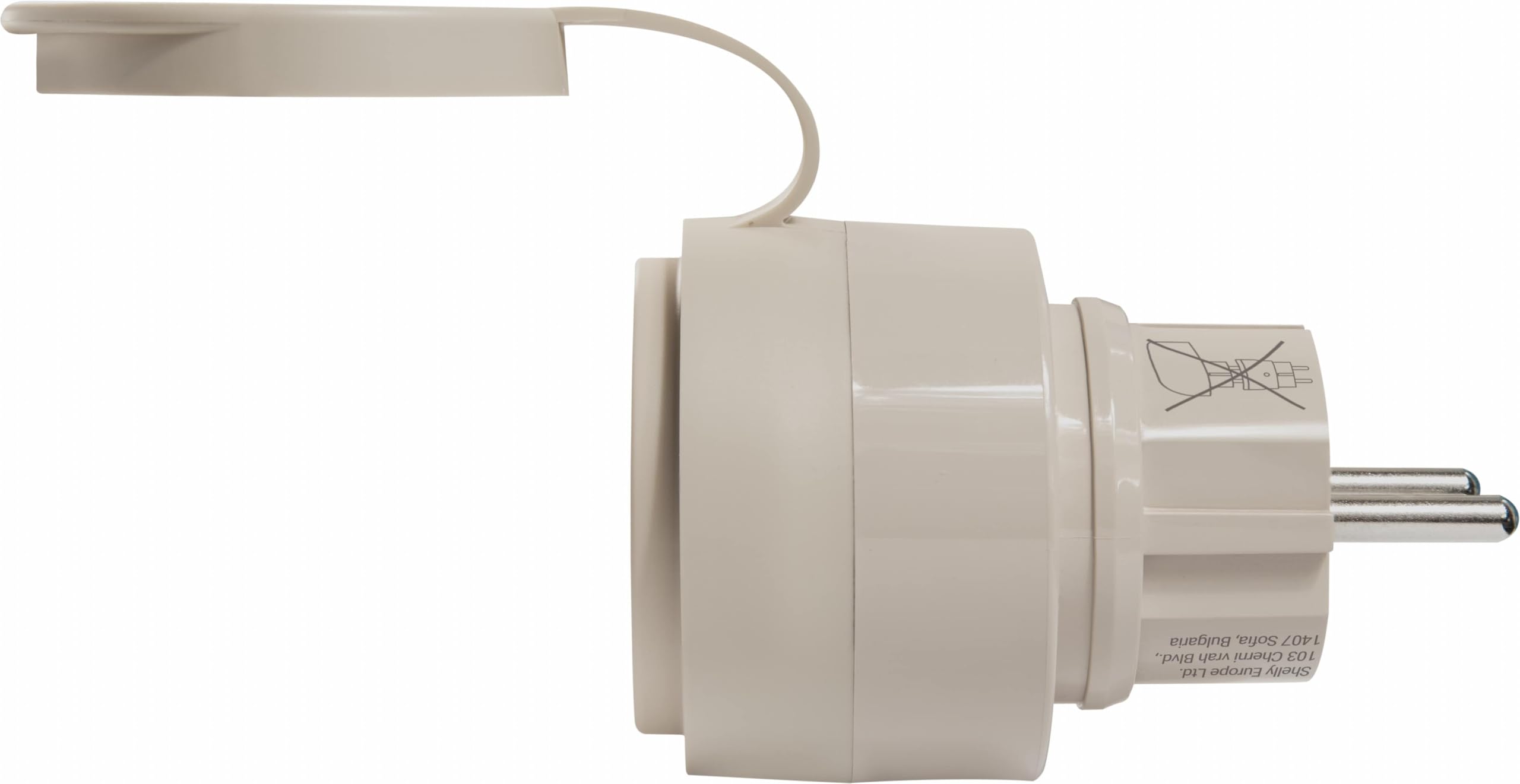 SHELLY Presa Wi-Fi Plug S Gen3, per esterni, opaca
