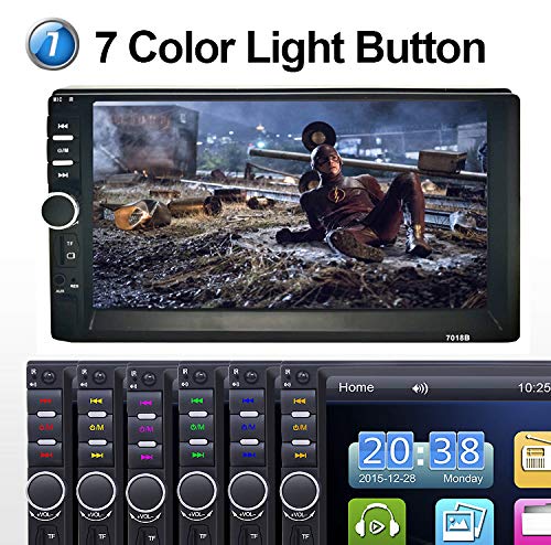 ZERTRAN Universal Autoradio Car Navigation Stereo Multimedia Player Radio Touch Screen MP5 Player 7010B