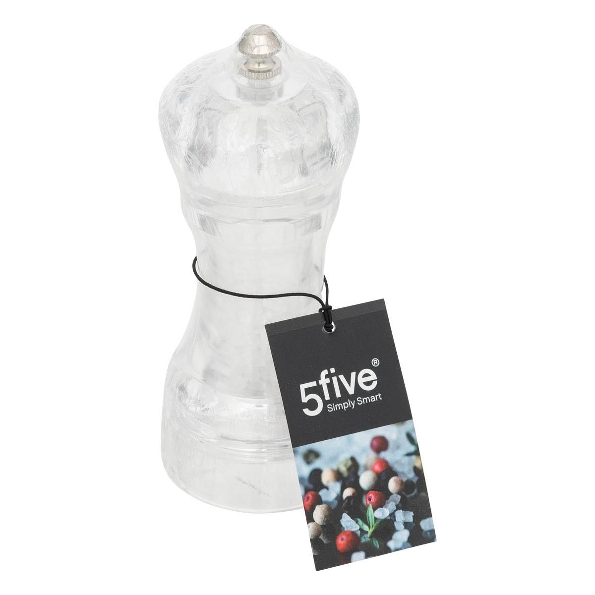 KIT SET 2 PZ MAURY'S MACINA SALE E PEPE IN PLASTICA DA 15 CM