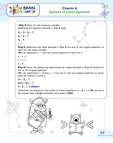 Math Practice Workbook: Algebra 1: 2000+ Questions You Need To Kill In High School By Brain Hunter Prep thumb #11