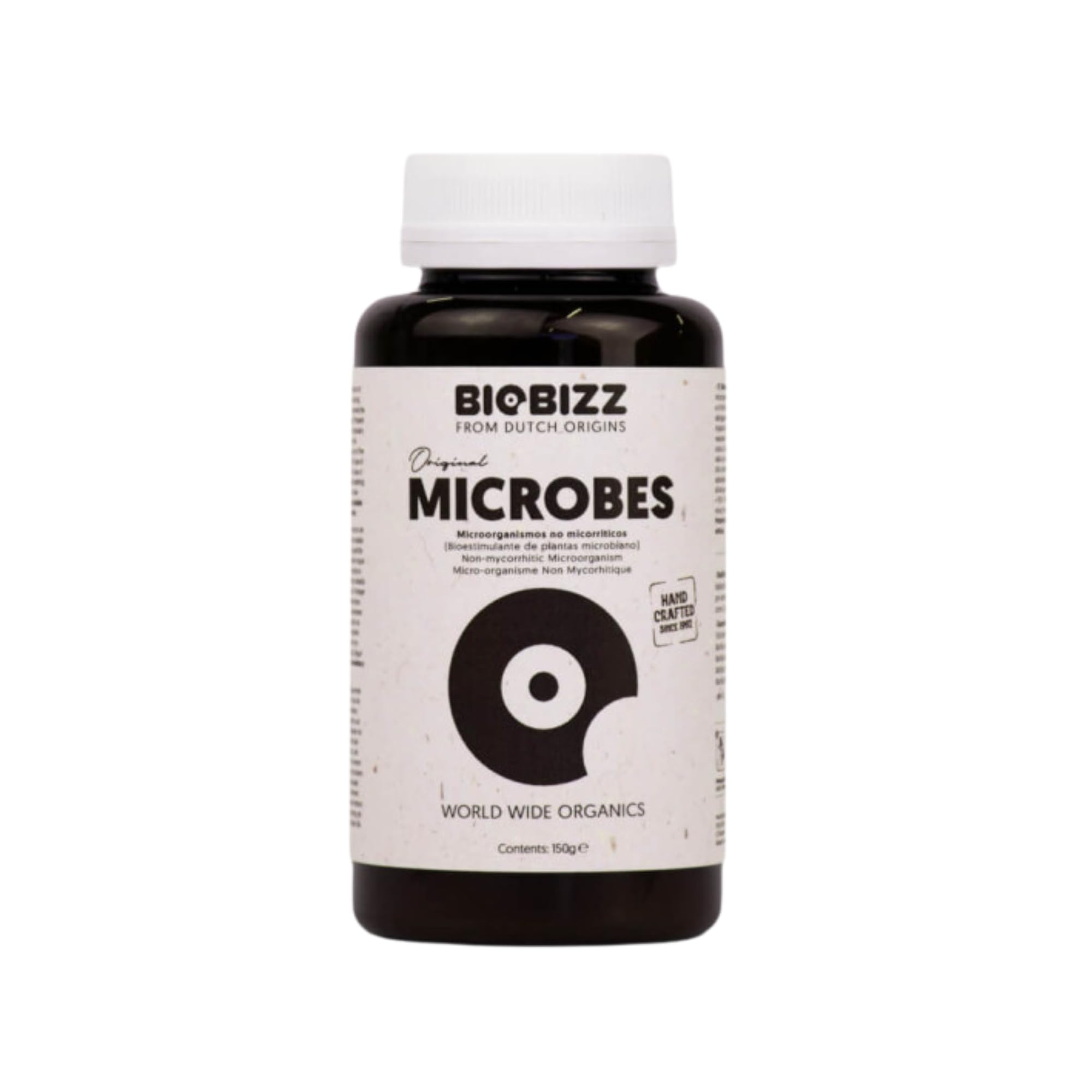 GROWMANIA Pack BioBizz Microbes 150 Gramm + Boost Up 30ml - Naturdünger Grow Flüssig Bio Orchideen Bonsai Organische Dünger