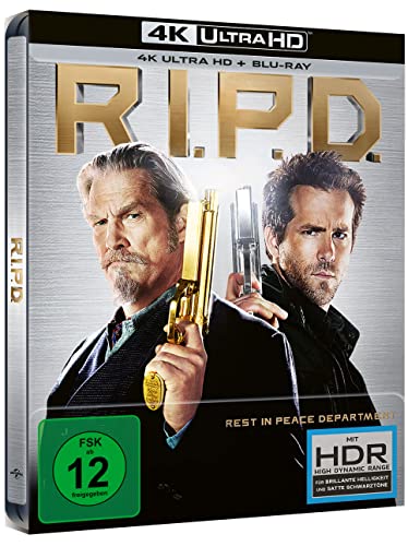 R.I.P.D.: Rest in Peace Department – 4K Steelbook (UHD + Blu-ray Disc)