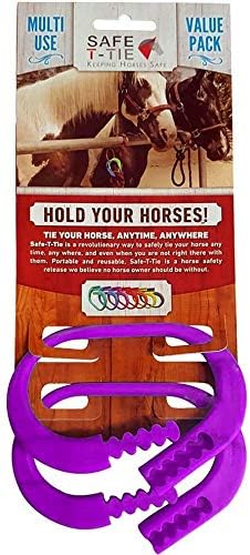 Safety Tie Lazo para prevenir lesiones para caballos Corbata de caballo portátil y reutilizable Seguridad para ti y tu caballo Corbata de caballo