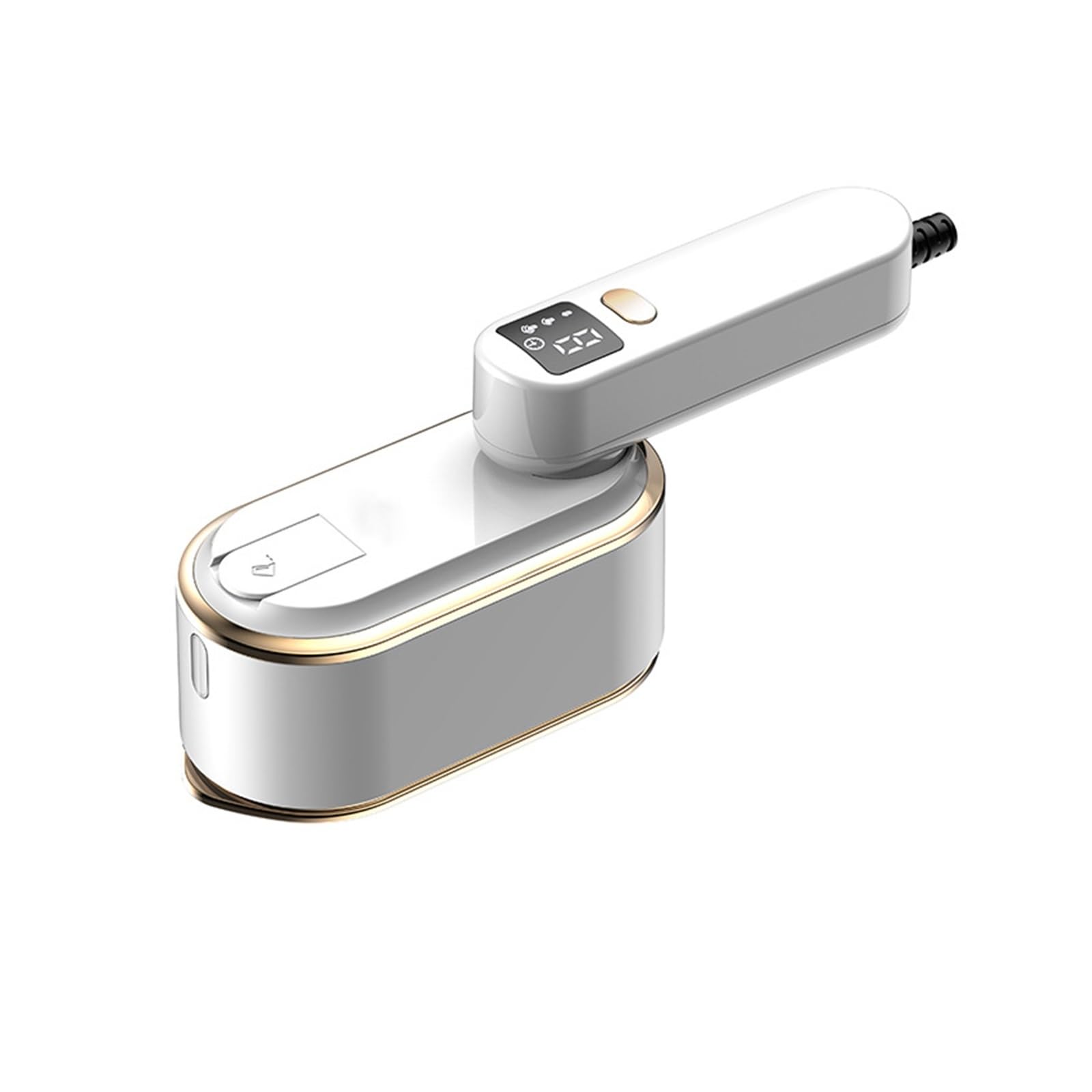 Mini vaporizador de viaje, Muro Máquina De Plancha Planchado Hierro Colgante Montado,Plancha de ropa portátil(White)