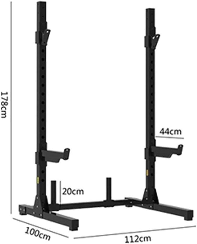 Weightlifting Commercial Bench Press Dip Stands Horizontal Bar Pull-ups Professional Squat Rack Bench Press Barbell Rack Weight Training Rack Gantry Fitness Equipment