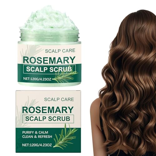 Exfoliante Para El Cabello, 120 gramos Crema Clarificante Y Purificante, Exfoliante Para El Cabello Para Hombres, Para Hombres Y Mujeres Con Limpieza Refrescante Nutrición Y Cuidado Para Picor