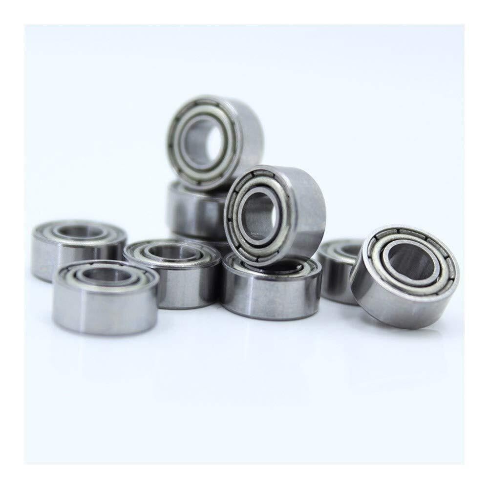 Cuscinetti, 10 pezzi 684ZZ Cuscinetti di piccole dimensioni 4x9x4 mm 684Z P0 a sfere in acciaio cromato(500Pcs)