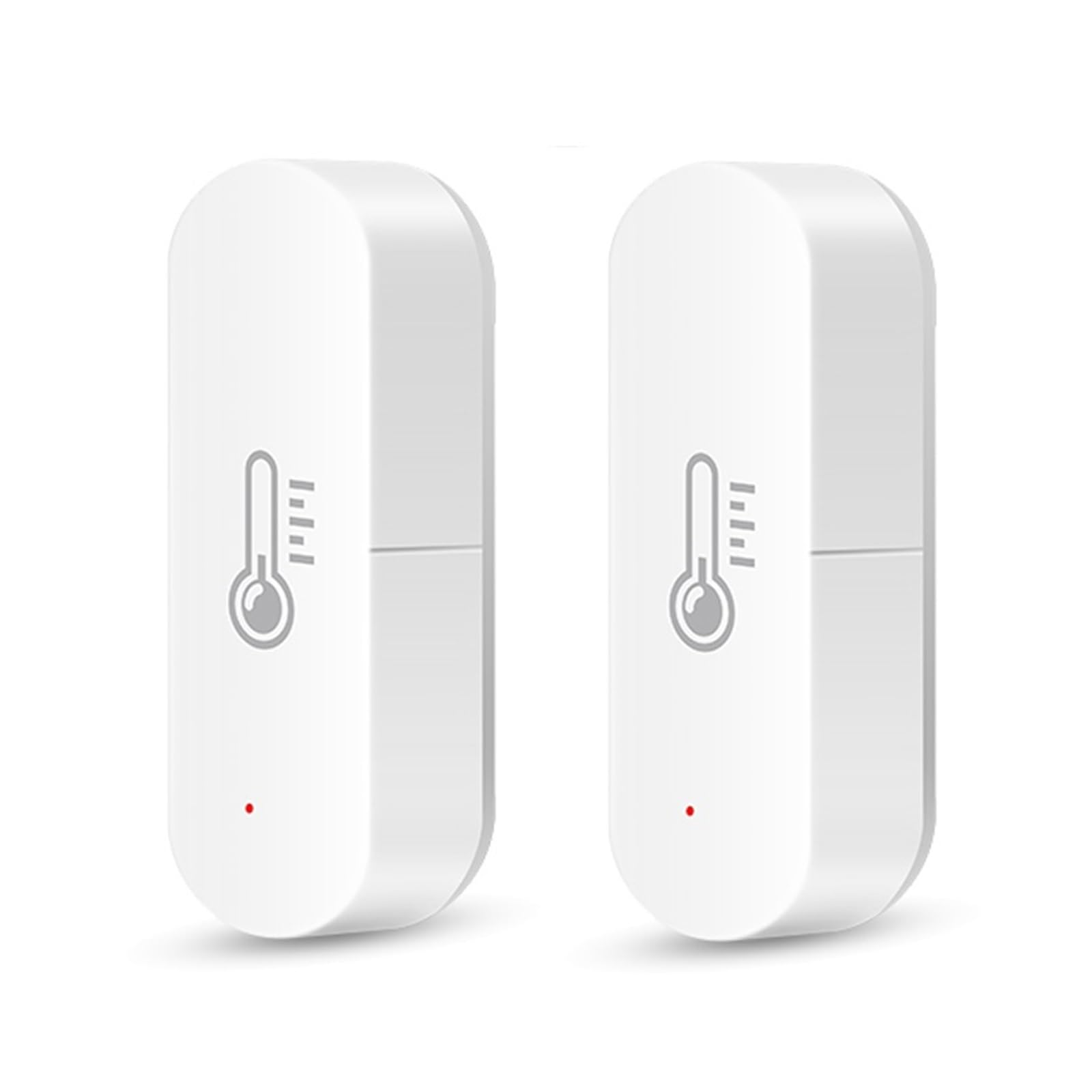 Tuya Smart WIFI Sensore Di Temperatura E Umidità Igrometro Interno Termometro Controllo Intelligente Della Vita Preciso E Di Facile Lettura(2PCS)