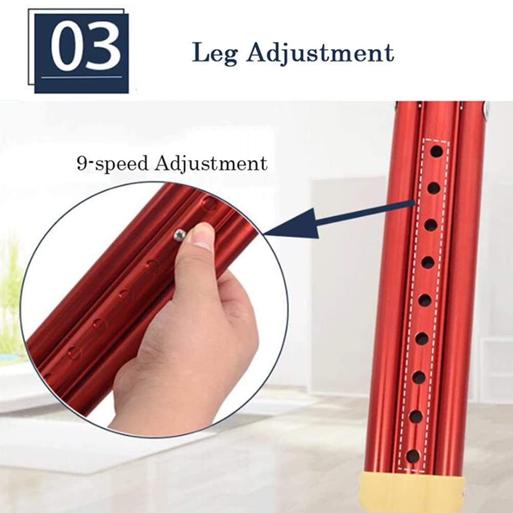 NGD Muletas Axilares Telescópicas(x2 uds),Muletas Axilares - Muletas Ortopédicas de Aluminio con Espuma para la Axila y Empuñadura,Muletas para Caminar para Hombres Mujeres y Adolescentes
