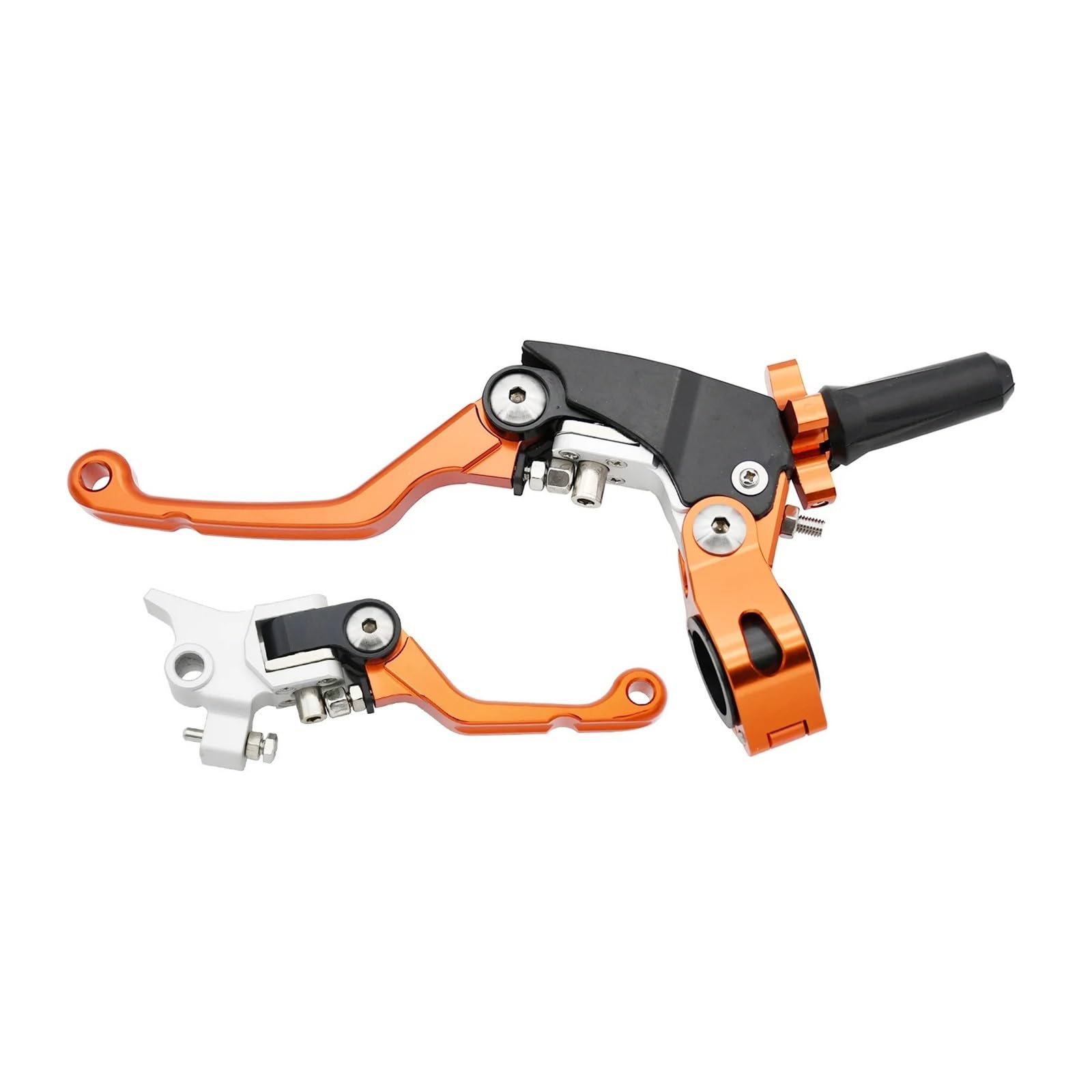Nhgfdfs Ktm Orange 2 Set Motorcycle Clutch Brake Lever Universal 22Mm Clutch Levers Brake Cnc Hydraulic Master Cylinder Handle For Ho&Nda