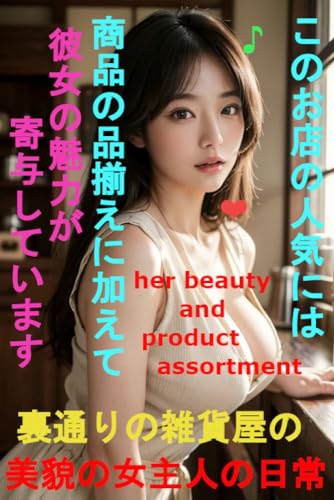裏通りの雑貨店の美貌の女主人 このお店の人気には商品の品揃えに加えて 彼女の魅力が寄与しています