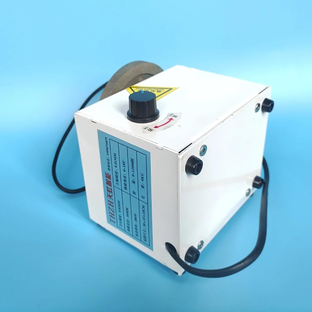 Toplionace Elektryczna Ostrzałka do Noży o Dużej Mocy 220V i Mocy 280W ściernica Diamentowa φ60mm Polerka do Noży 0-12000 Obr./min