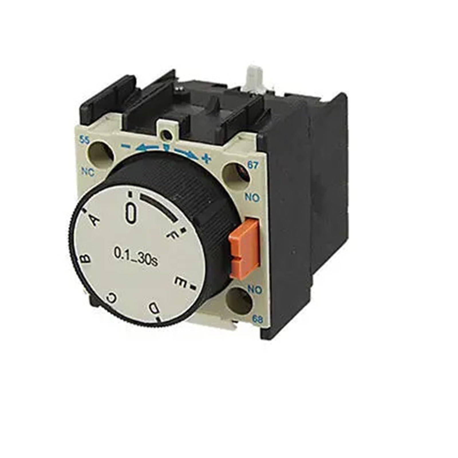 Temporizador de encendido LA2-T2 cabezal retardo contactor auxiliar 2