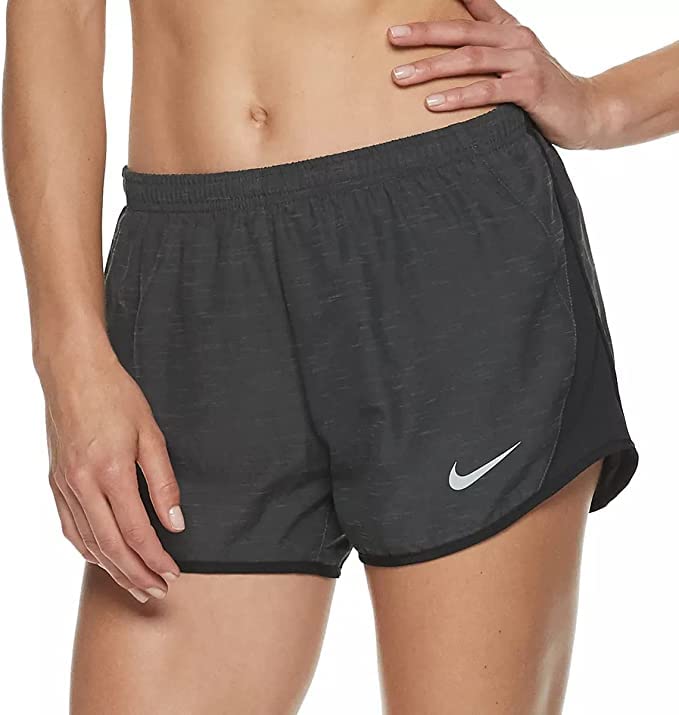 Nike Women's Dry 10K Running Shorts (as1, Alpha, S, Regular, Regular, Thunder Gray Black)