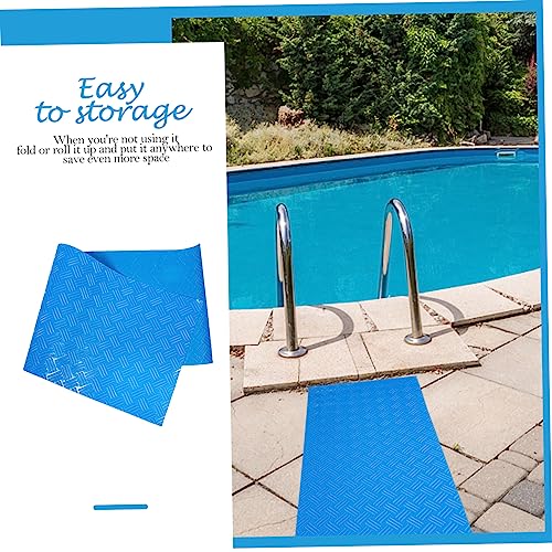 Alfombra antideslizante para escalera de piscina PRETYZOOM miniatura 3