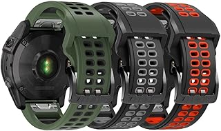 Senter Quick release strap Soft Rubber Replacement band for Garmin Fenix 7S Solar Smart Watch