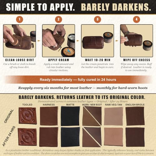 Brimshiner Leather Conditioner for Saddles