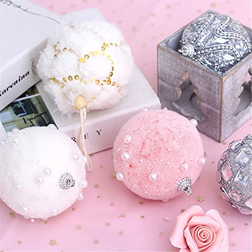 Asdomo 12Pcs Christmas Balls Ornaments, Shatterproof Satin Shiny Pendants Bulb Christmas Ornaments Tree Balls For Holiday Wedding Party Decoration, 7Cm #TOP3