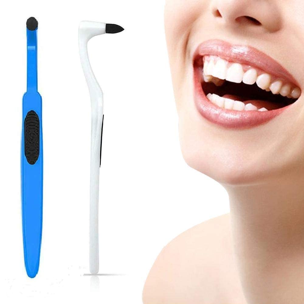 MAKINGTEC Tooth Stain Remover, Plaque Tool, Tartar Eraser Polisher, Professional Teeth Whitening Polishing Cleaning Kit (2 Pack)