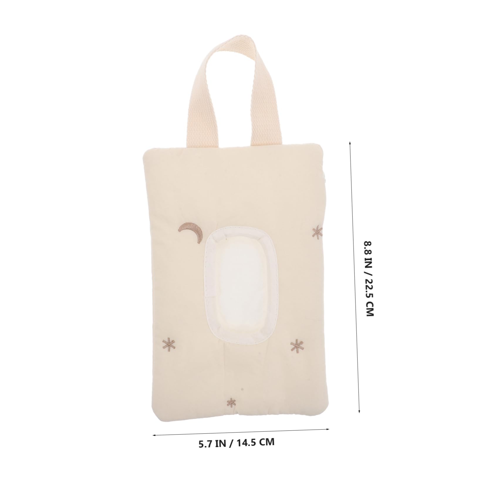 SOLUSTRE Mini Tissue Holder for Car Back Seat Tissue Box Hanging Feature Organized Stylish