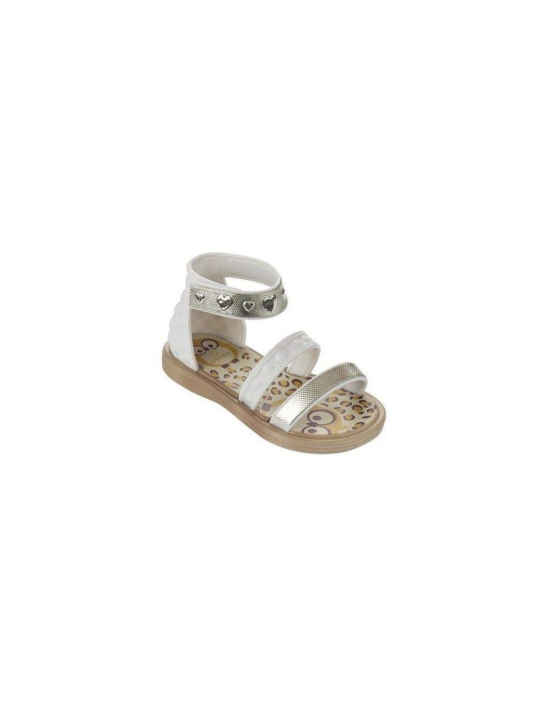 RiderRaider Grenda Pink Baby Unisex Flip Flops White Size: 6.5
