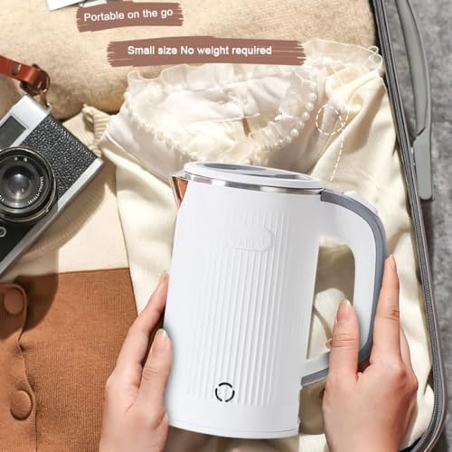 Tetera eléctrica portátil 0.8L acero inoxidable 600W miniatura 4