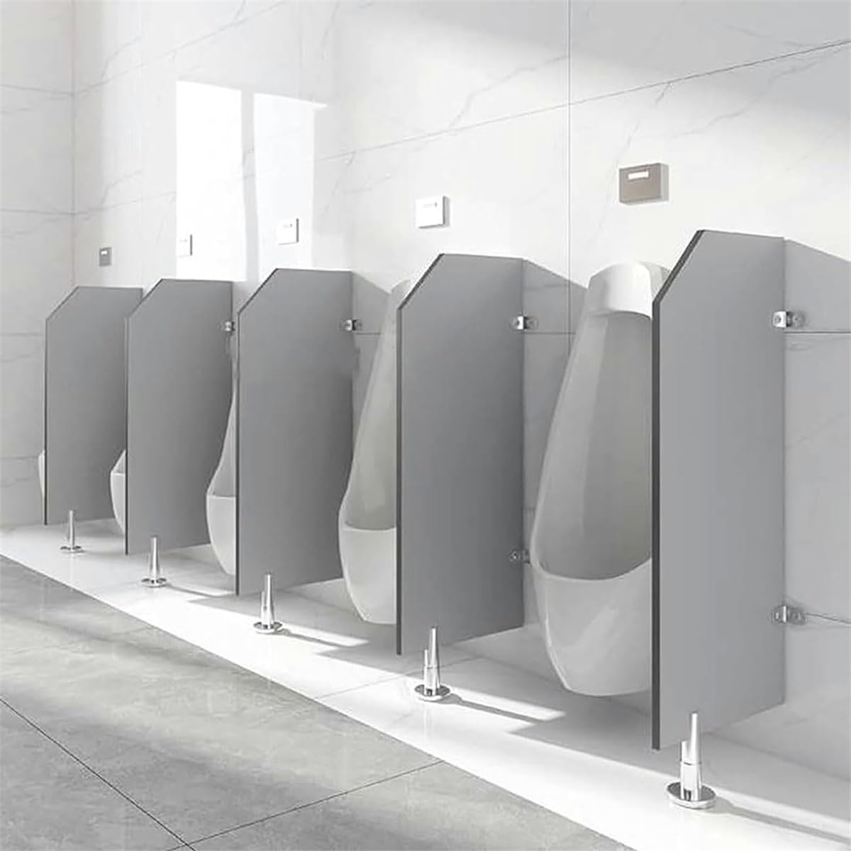 Public Urinal Partition, Wooden Wall-Mounted Restroom Partitions,Urinal Partition Toilet Protection Divider for kindergartens/Shopping malls/Public Urinal Screen Toilet Partition(40*90cm(15.7