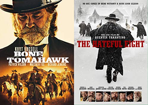 Getting Wild & Crazy in the West With Kurt Russell Double DVD pack: Bone Tomahawk & The Hateful Eight