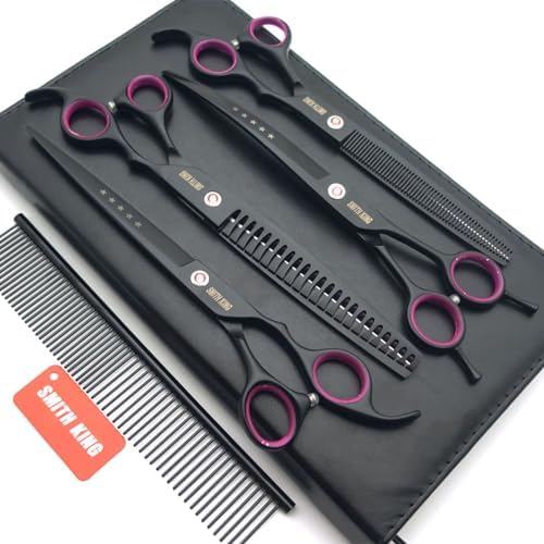 8,0 Pouces Ensemble de toilettage pour Chien Droits pour Chien et...