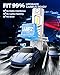 Marsauto H3 Fog Light Bulb, 600% High Bright H3ll H3 Led Fog Lights 12,000LM 6500K White Strong Penetration,1:1 Mini Szie Plug & Play Fog Bulb for Car, Truck, SUV, Pack of 2