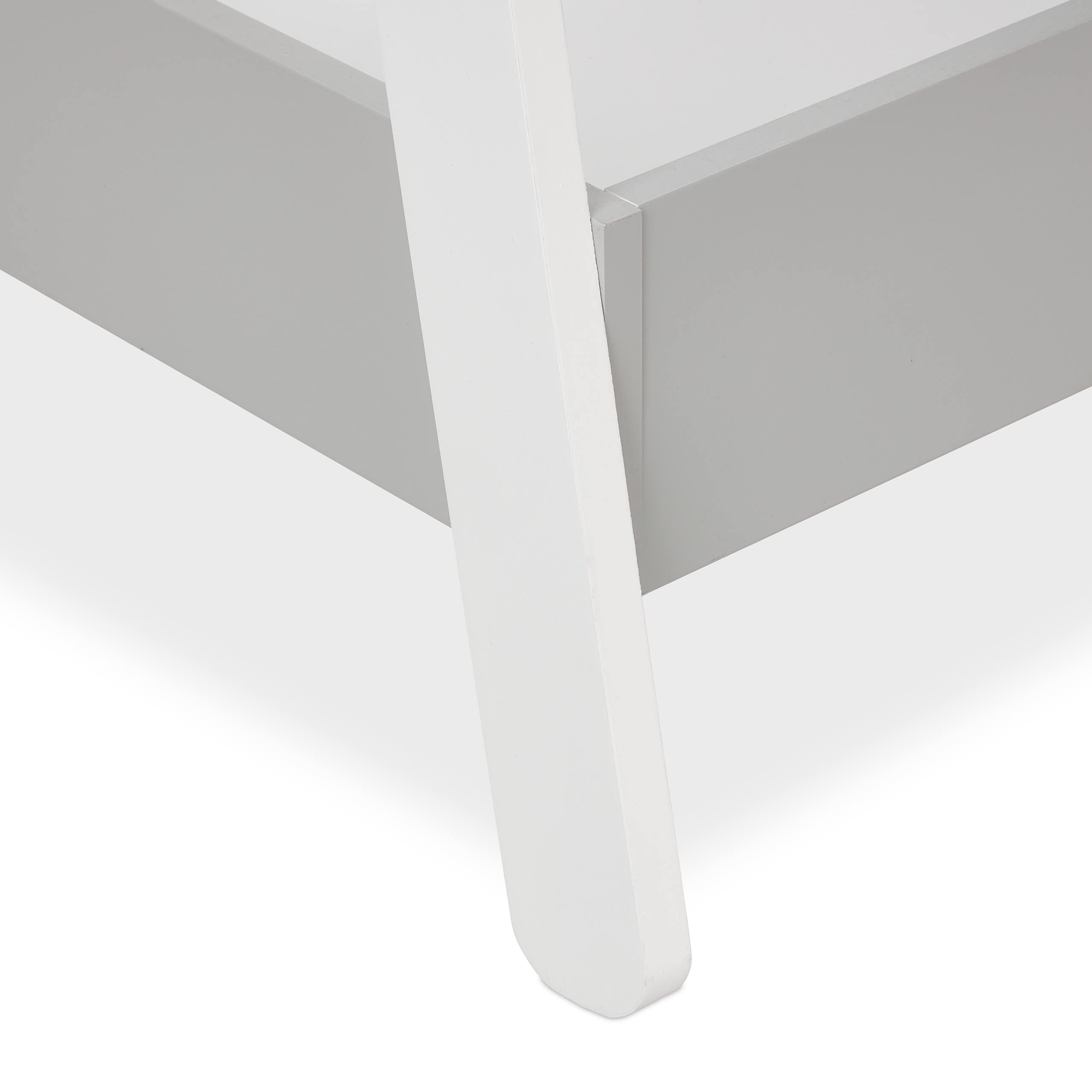 Relaxdays Perchero Burro Infantil, 99 x 63,5 x 42 cm, Armario para Niños con Balda, Organizador Ropa, Blanco y Gris