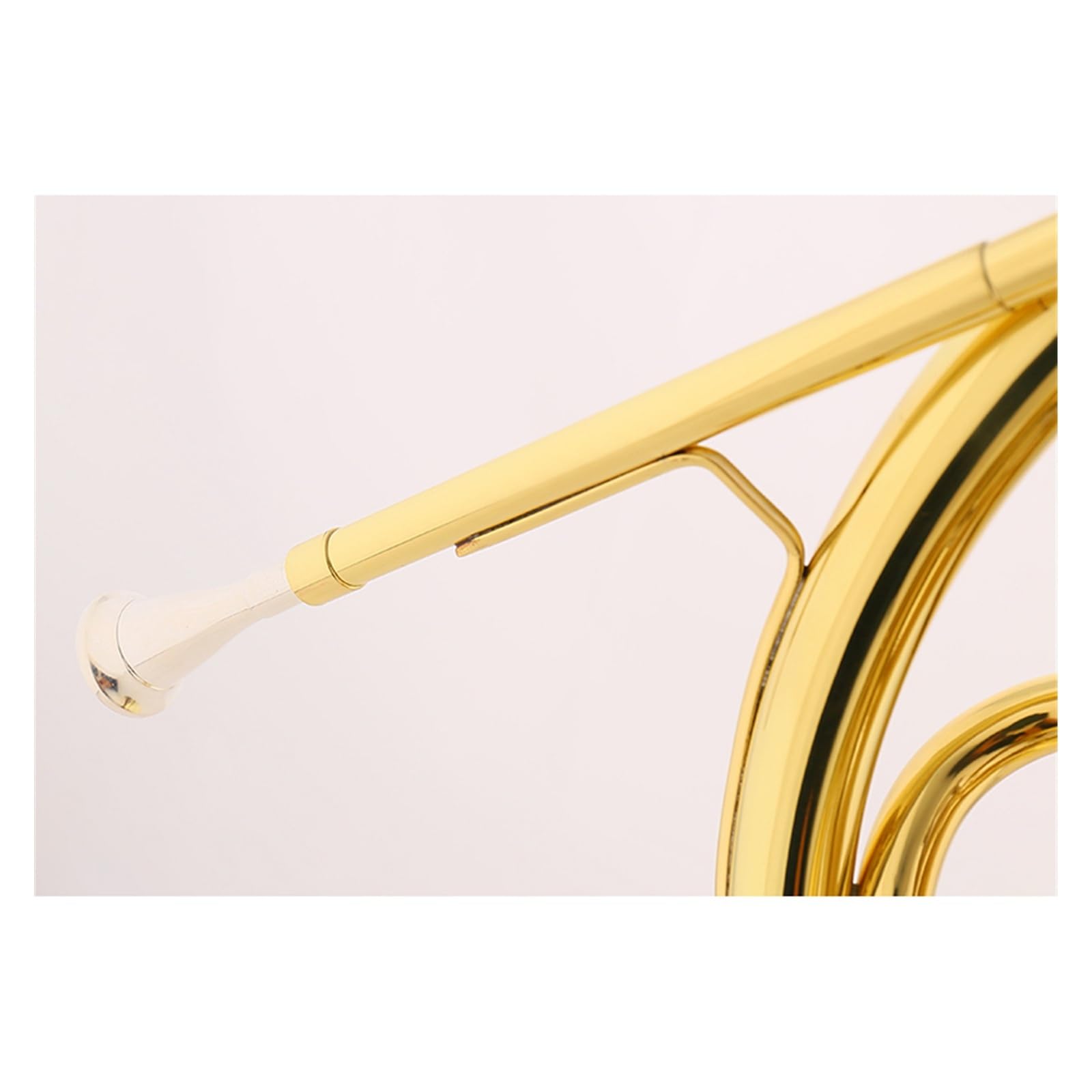 4-key Double Row French Horn F/Bb Professional Brass Band Instrument With Accessories French Horn Set - Image 4