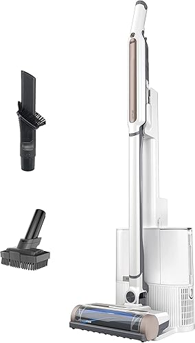 Shark WS642AE WANDVAC System, Ultra-Lightweight Powerful Cordless Stick Vacuum with HEPA Empty Base, Anti-Allergen Complete Seal, PowerFins,