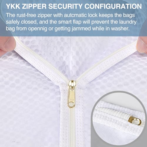 Roomyroc LWB-W5 3 Pcs Durable Honeycomb Mesh Laundry Bags thumb #3