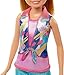 Barbie & Stacie Doll Set with 2 Pet Dogs & Accessories, Dolls with Blonde Hair & Blue Eyes, Summer Clothes