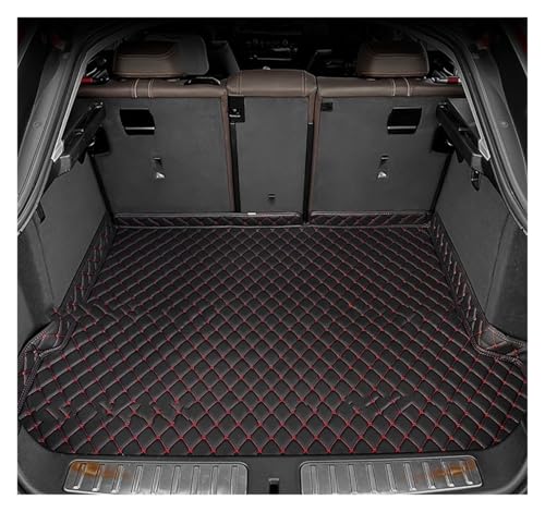 ב}b ɓKGLCNX X253 SUV 2016-2022 ԗptA}bg tbgpbh Ԃ̃gN}bg J[SCi[ ANZT[ ԗp QbW}bg(Black-Red-1PC)