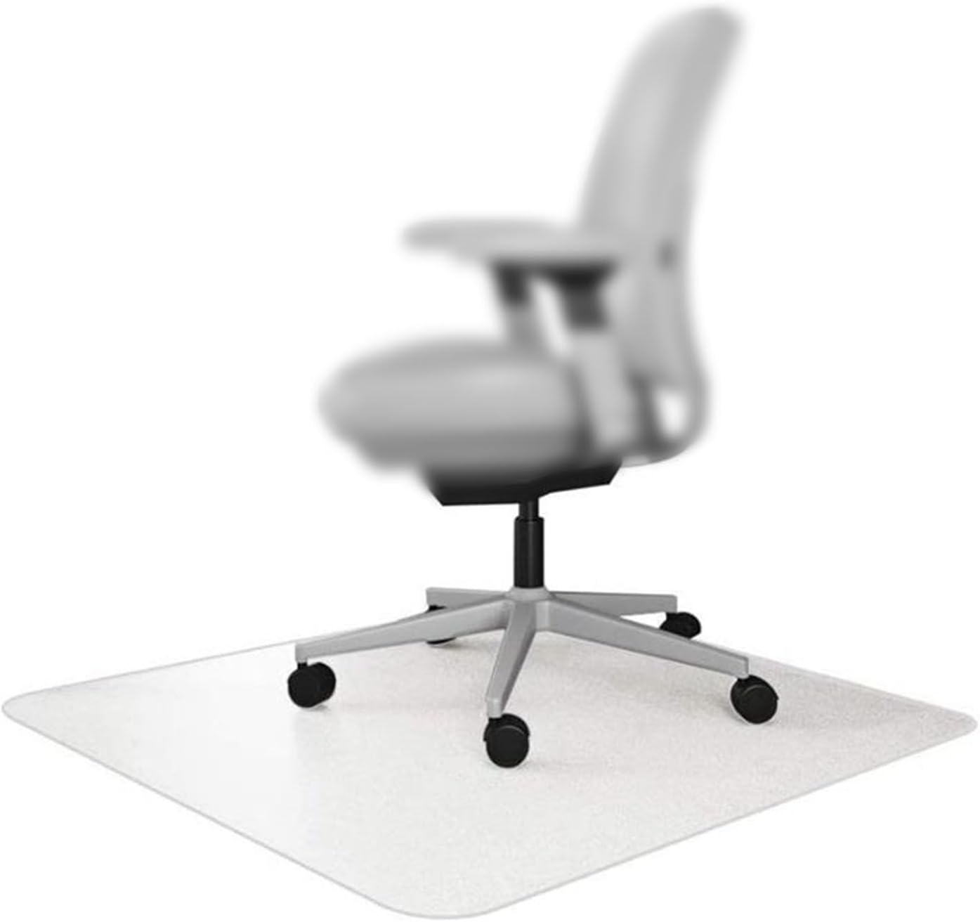 Hard Floor Chair Mats Clear Chair Mat for Hard Floors Heavy Duty Office Chair Mat Chair Floor Protector Mat Can Be Cut Easy to Clean for Carpeted Floors Floor Protector Mat Large (Size : W70*L130cm*2